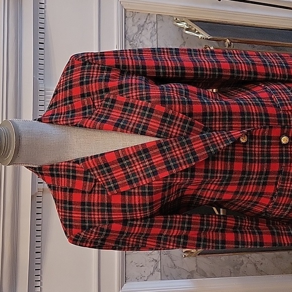 Pendleton 50's Red Wool Tartan Suit - Picture 2 of 15